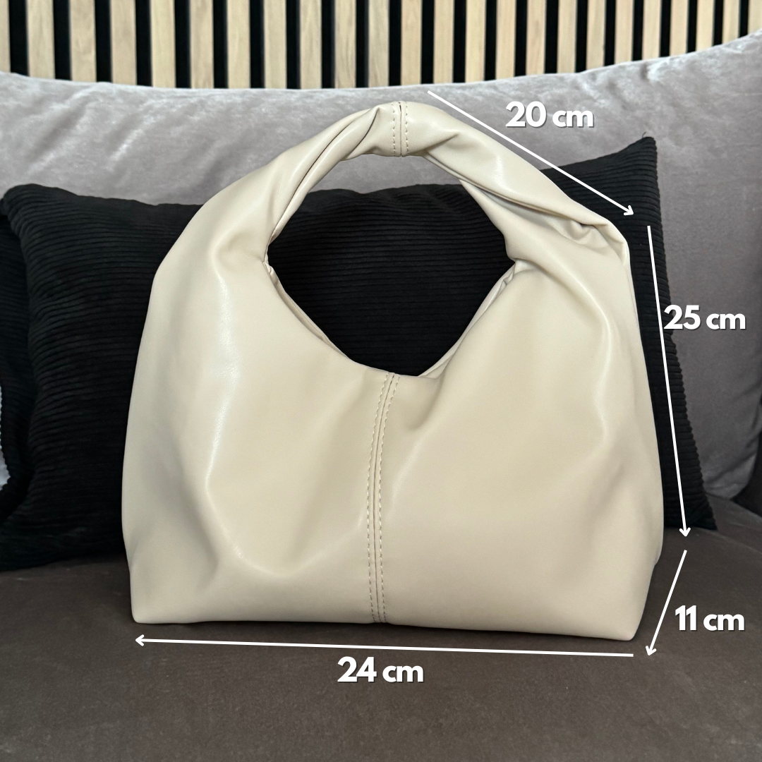 Spiral Leather Handbag
